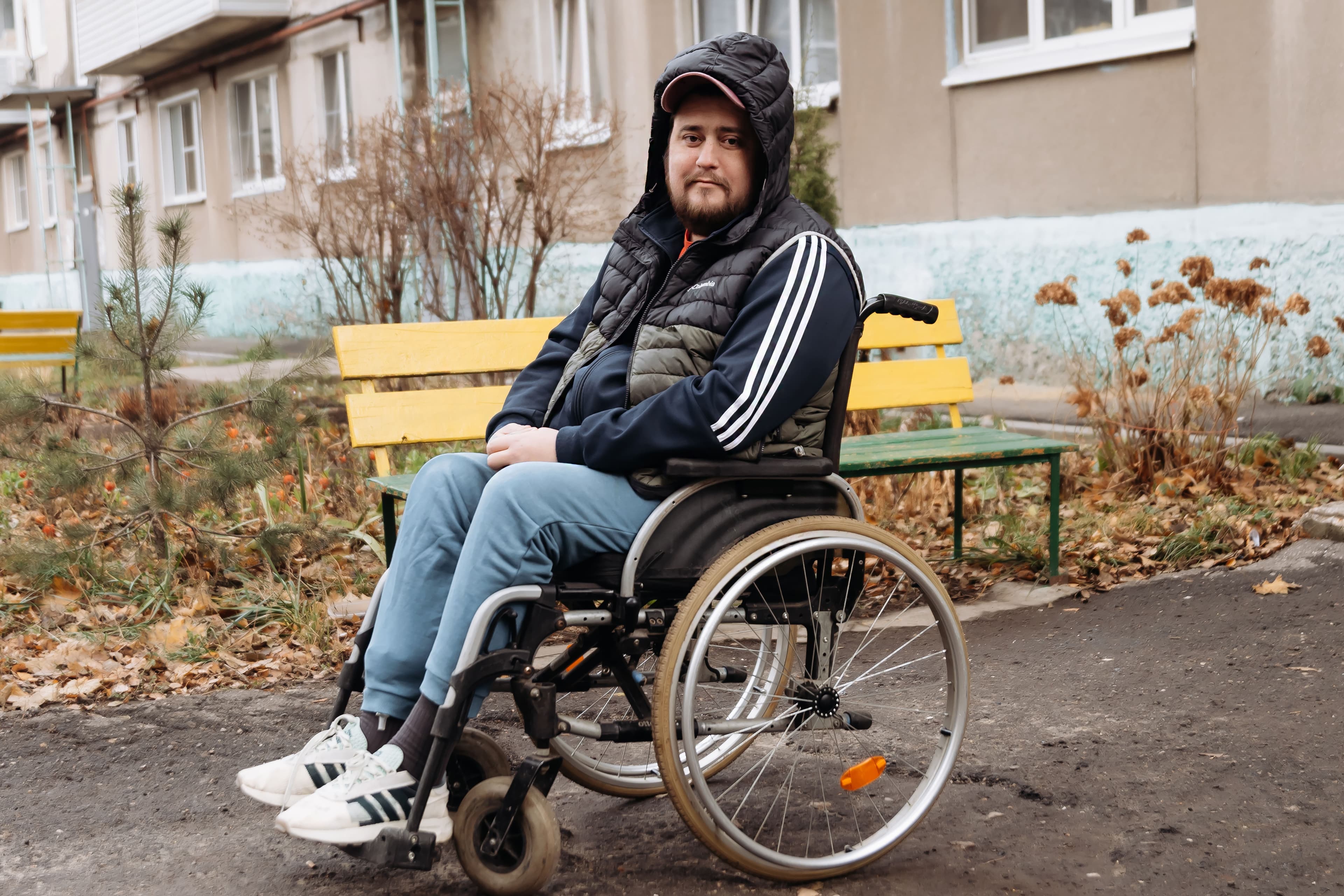 Помощь Максиму в оборудовании пандуса